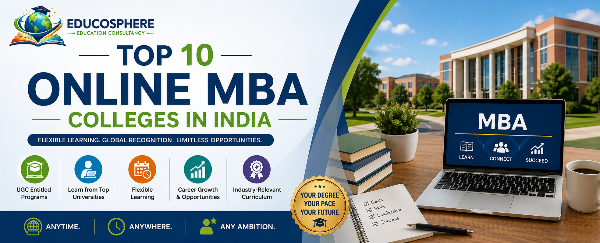Top 10 Online MBA Colleges in India